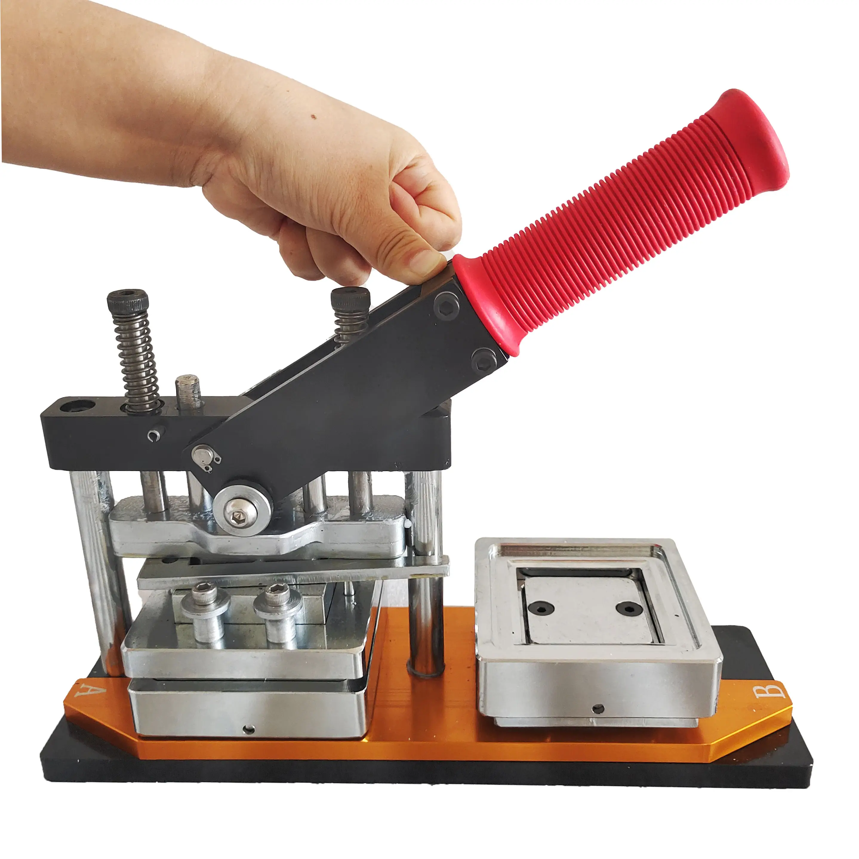 TEBAK Various Types and Sizes Photo Brochure Refrigerator Magnet Machine Button Badge Machine
