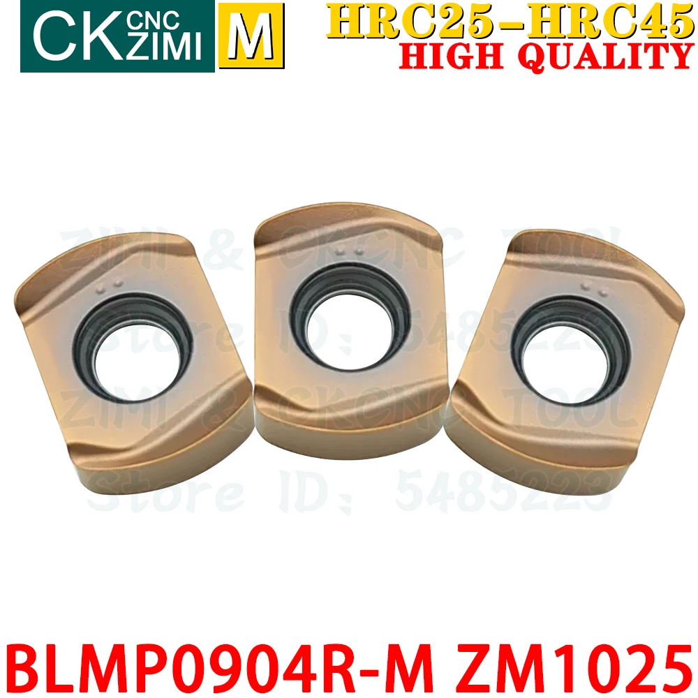 BLMP0904R-M ZM1025 BLMP 0904R M ZM1025 카바이드 인서트 빠른 피드 밀링 인서트 도구 BLMP09 TEBL09 TFMBL BLMP0904 BLMP 0904 CNC 기계 금속 선반 인덱서블 밀링 공구