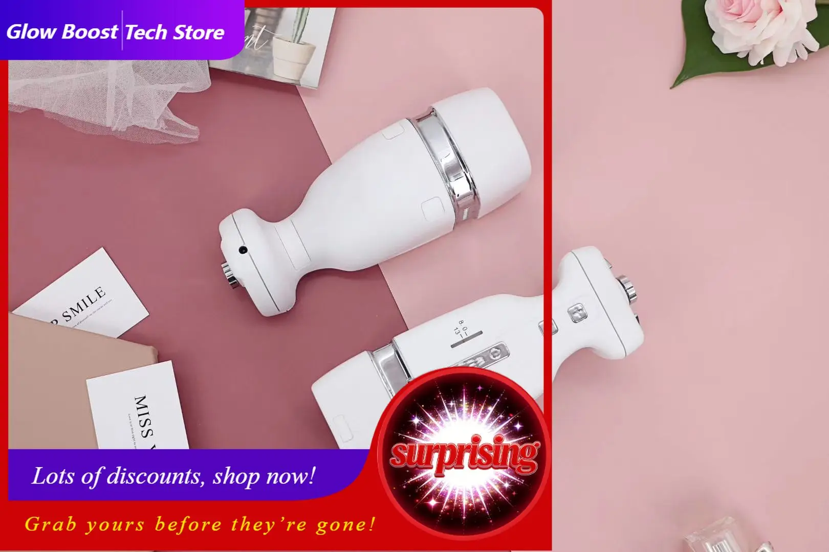 

NYPortable Mini 4 МГц Высокоинтенсивный вибрационный растворитель жира Косметическое устройство для подтяжки кожи для домашнего использования