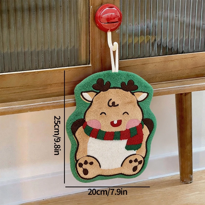 Cute Snowman Christmas Hand Towels for Kitchen