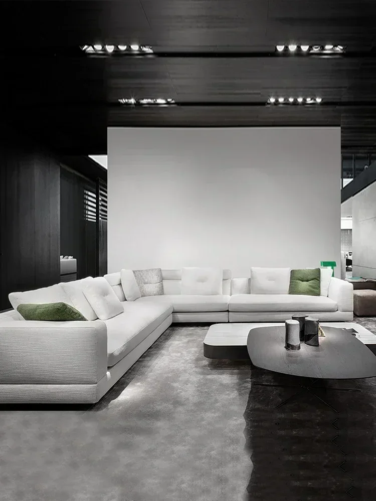 

Тканевый диван-комплект для гостиной: современный, легкий, роскошный, U-образный, комбинированный