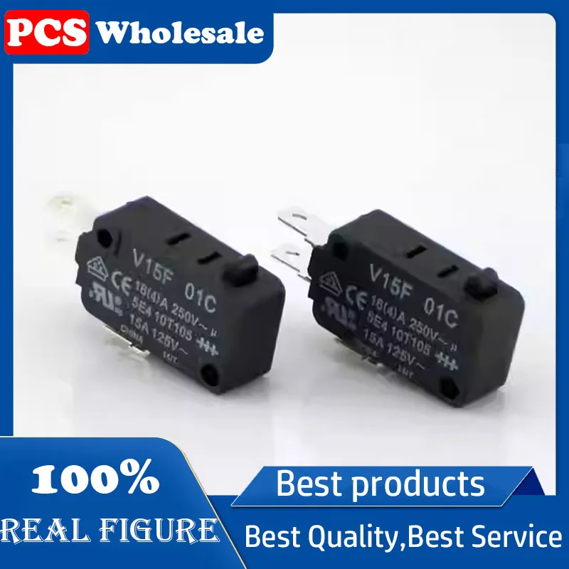 Push-button type small switch V15F 01C micro limit switch 16A250V micro switch