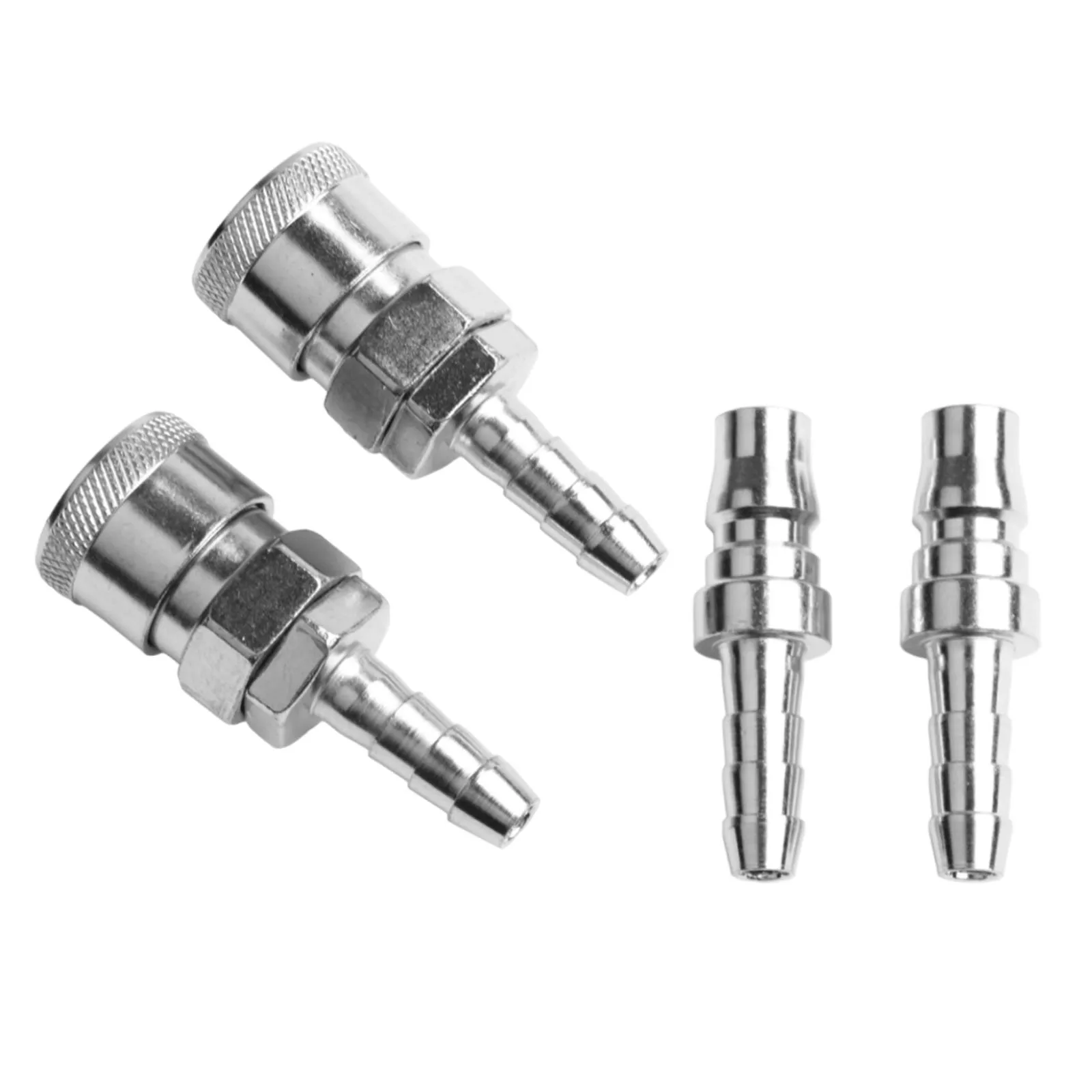 8mm Air Line Coupler Air Hose Connector Air Line Hose Fittings Erosion Resistant Heat Treated Steel Zinc Plated