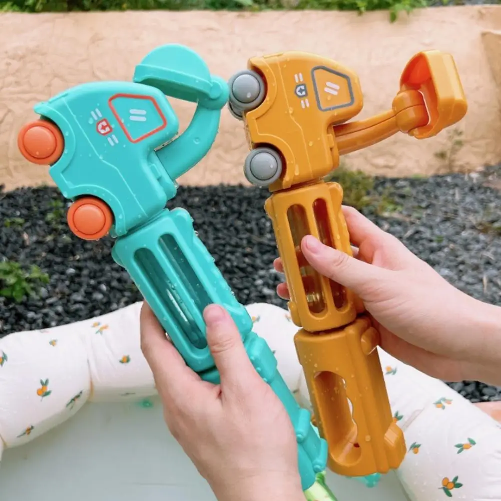 引き出し式デザインの水遊びおもちゃ、子供向けのエキサイティングな屋外水遊びおもちゃセット、動くプルバックシューターで楽しく遊べます