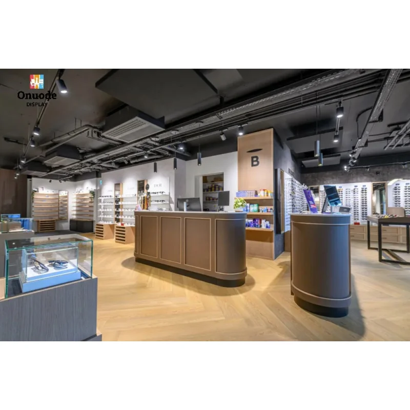 custom.Optical Shop Fittings  Display Furniture | Custom Eyewear Sunglasses Showcases Retail Interiors Optical Shop Interior