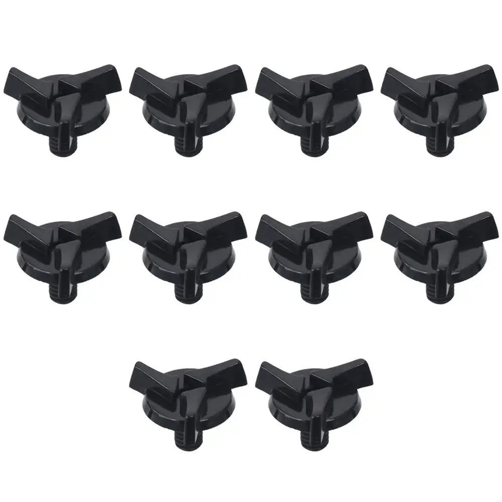 10Pcs Plastic Motorcycle Helmet Screws Helmet Accessories Parts Black Helmet Visor Screws Visor Screw For Motorcycle Helmet