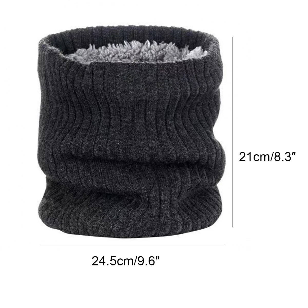 Autumn and Winter Pullover Knitted Scarf for Men and Women to Keep Warm And Cold Woolen Scarf Windproof And Thickened Vertebrae