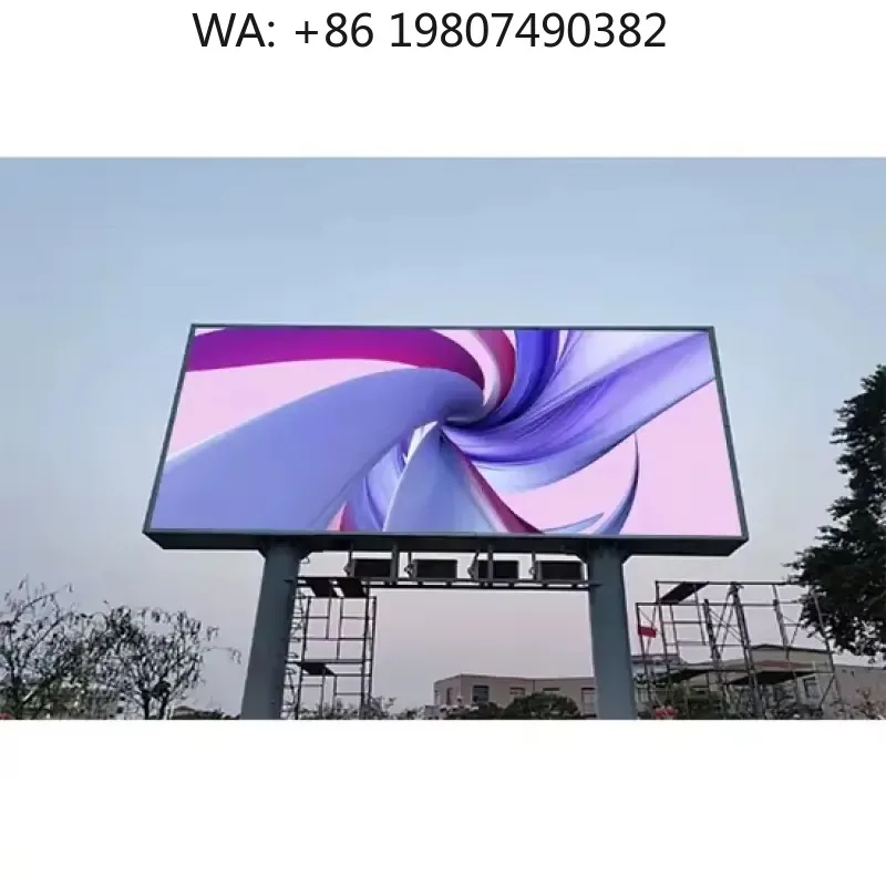 

2025 New SMD Full Color LED Screen, High Brightness Panel, Durable Outdoor Display for Commercial Advertising Promotion