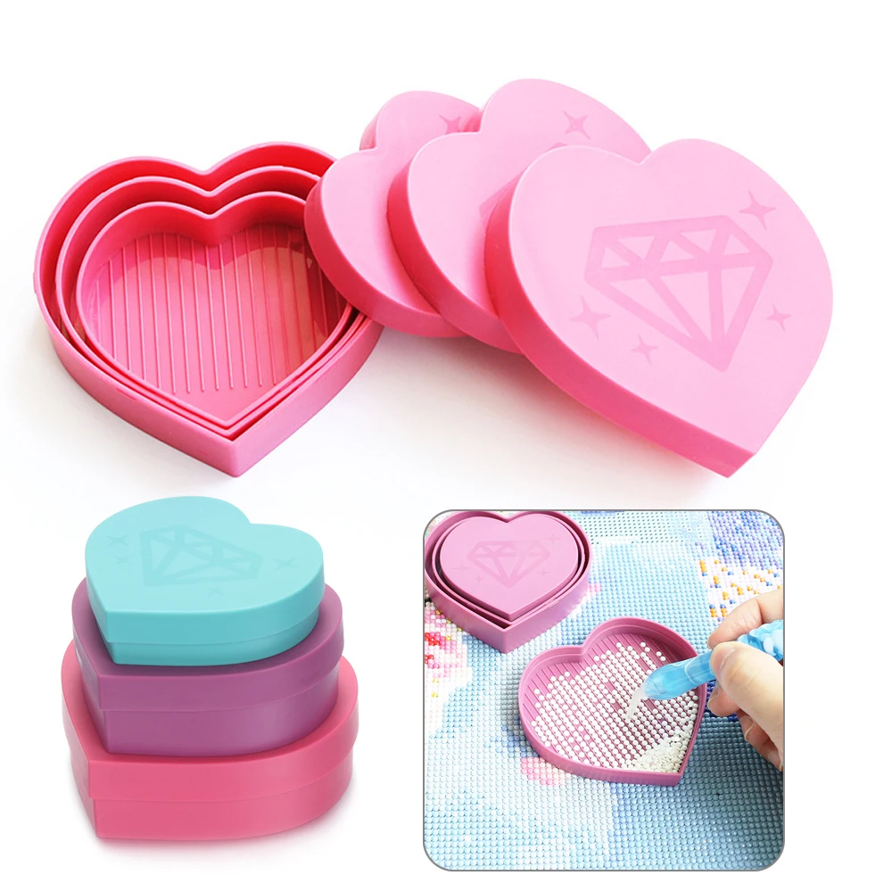 Accessories Cross Stitch Diamond Storage Tray Diamond Painting Drill Plate Diamond Painting Tray Beading Plates