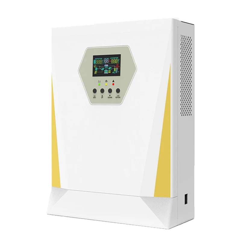 

6.2KW 48V Hybrid Off-Grid Solar Inverter Single Phase MPPT Controller with IP65 Lithium Battery for Off-Grid Solar Systems