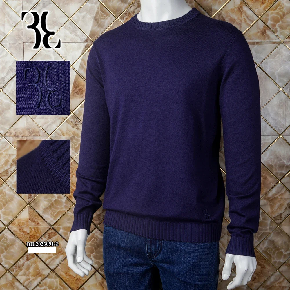 2024 DIKU Sweater Cashmere Men's 2024 New Autumn Winter Warm Good Quality Table Elastic Big Size M-4XL