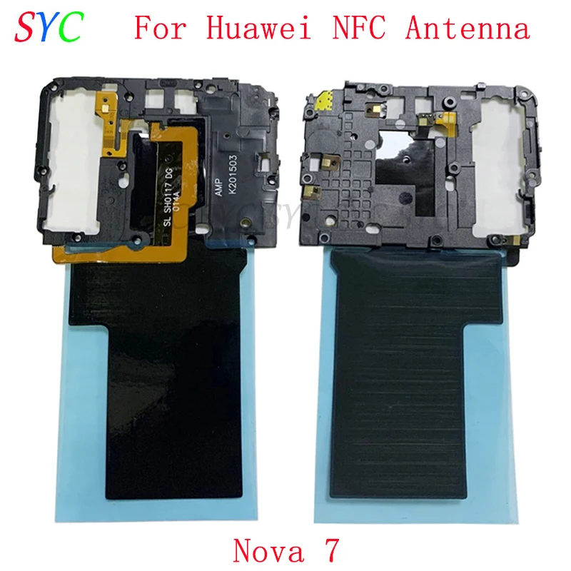 NFC Antenna Chip Module Flex Cable For Huawei Nova 7 Frame Cover Plate Cover Repair Parts