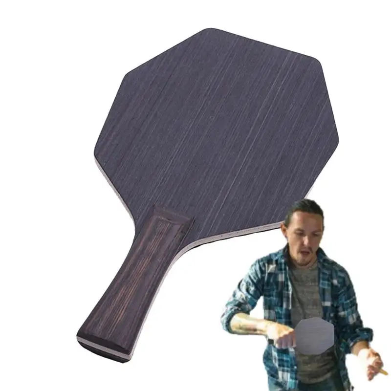 Table Tennis Blade Cyber Shape Carbon Racket Loop Offensive Hexagonal Spin Speed Ping Pong Bat Paddle Game Accessories