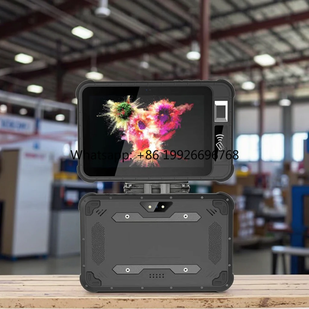 

Industrial Biometric Tablet with Fingerprint Reader and NFC 4G LTE NFC Waterproof 8000mAh Battery Camera Industrial Tablet