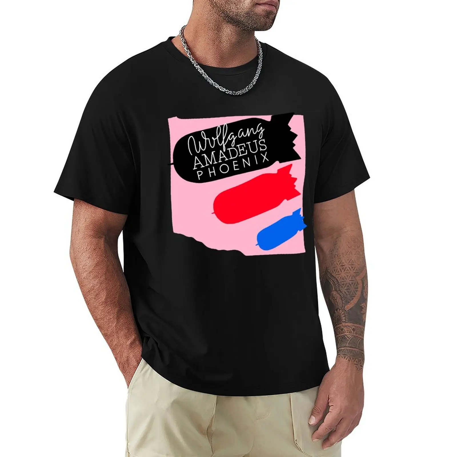 

Wolfgang amadeus phoenix T-Shirt fashion shirts hippie clothes oversize t-shirts man men tshirt