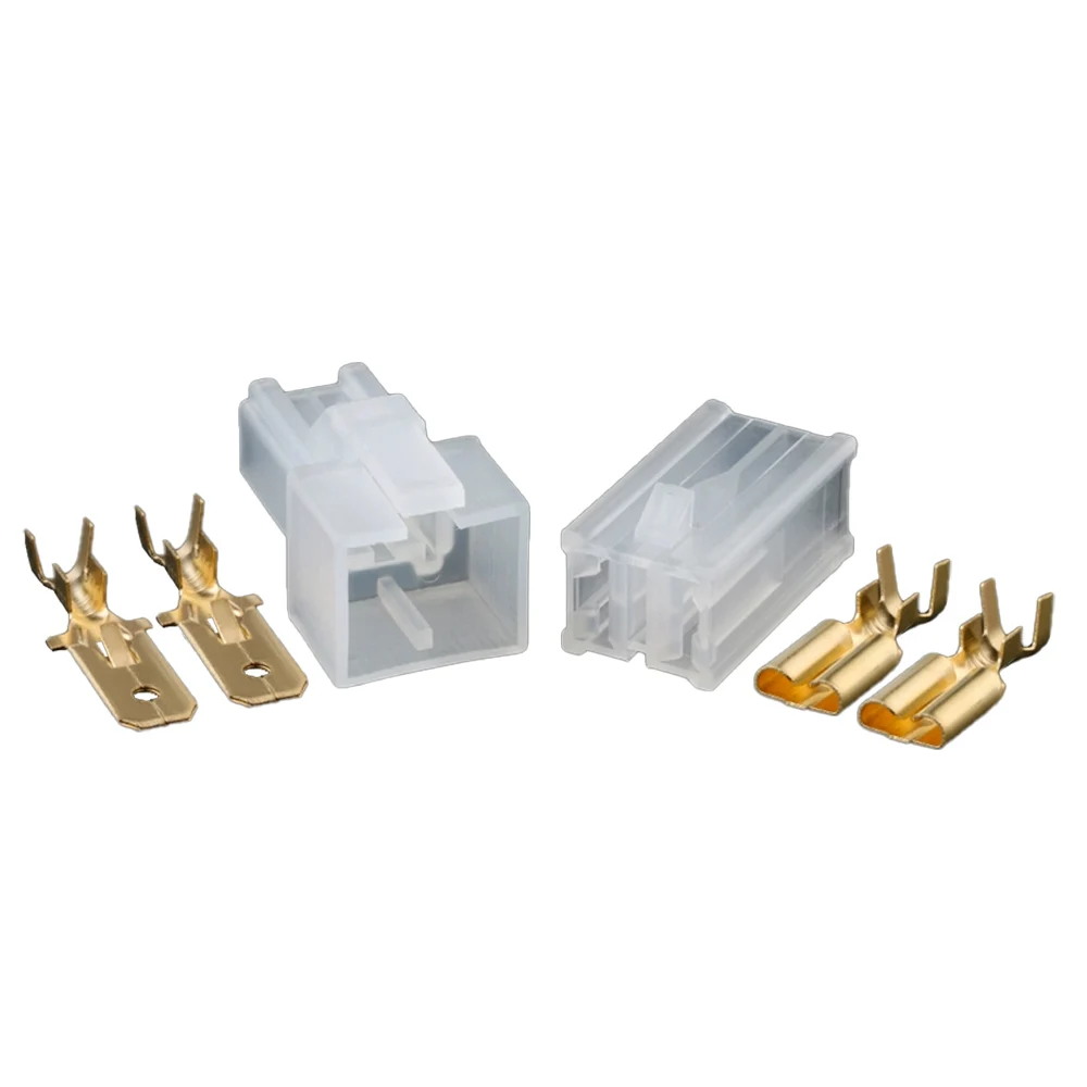 5 Sets High-Current Connectors DJ7021-7.8-11/21 2-Hole 2-Pin  Automotive Connectors for Electrical Engineering