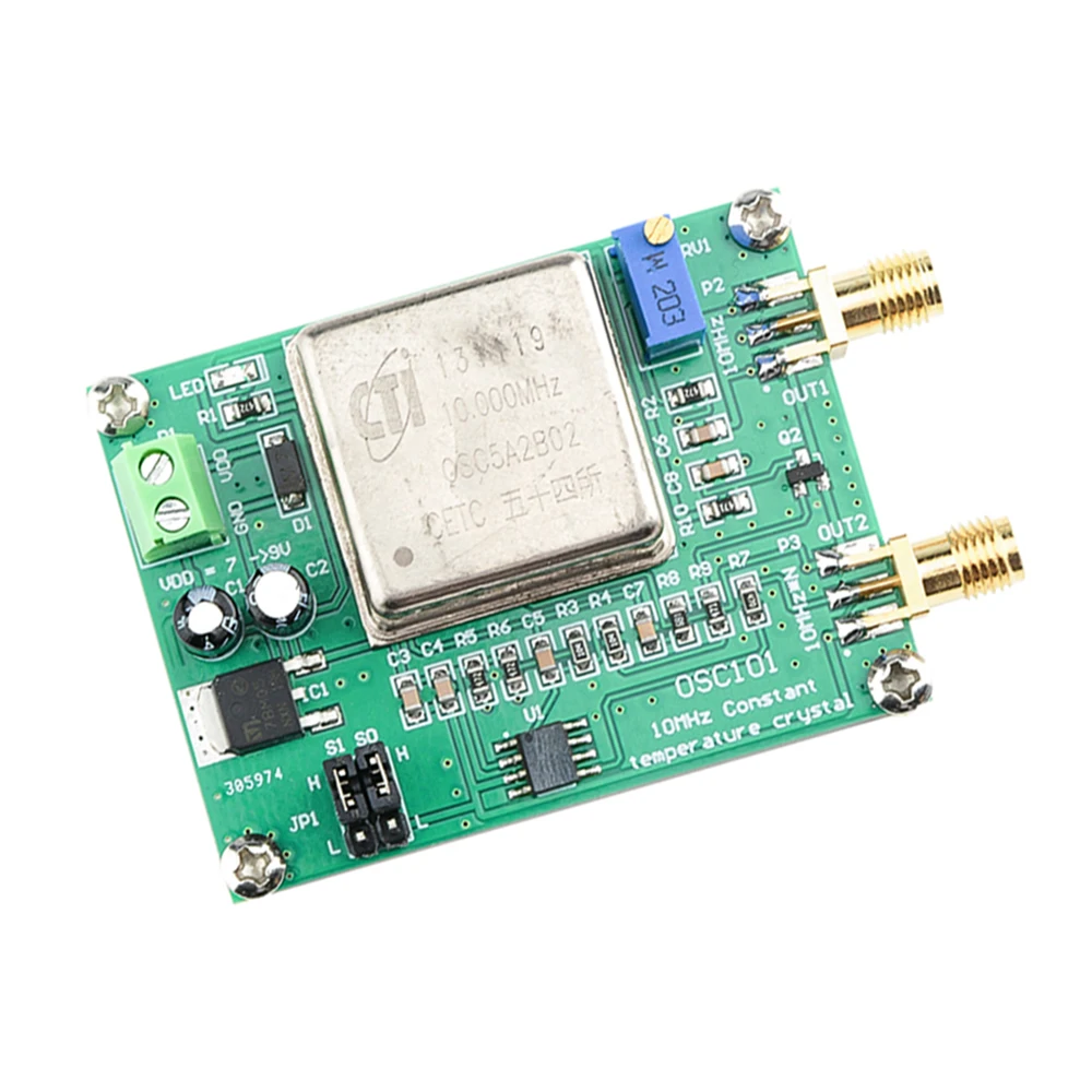 OCXO 10MHz 20M 30M 80M Frequency Crystal Oscillator Clock Calibrator Multiplication Temperature Signal Module
