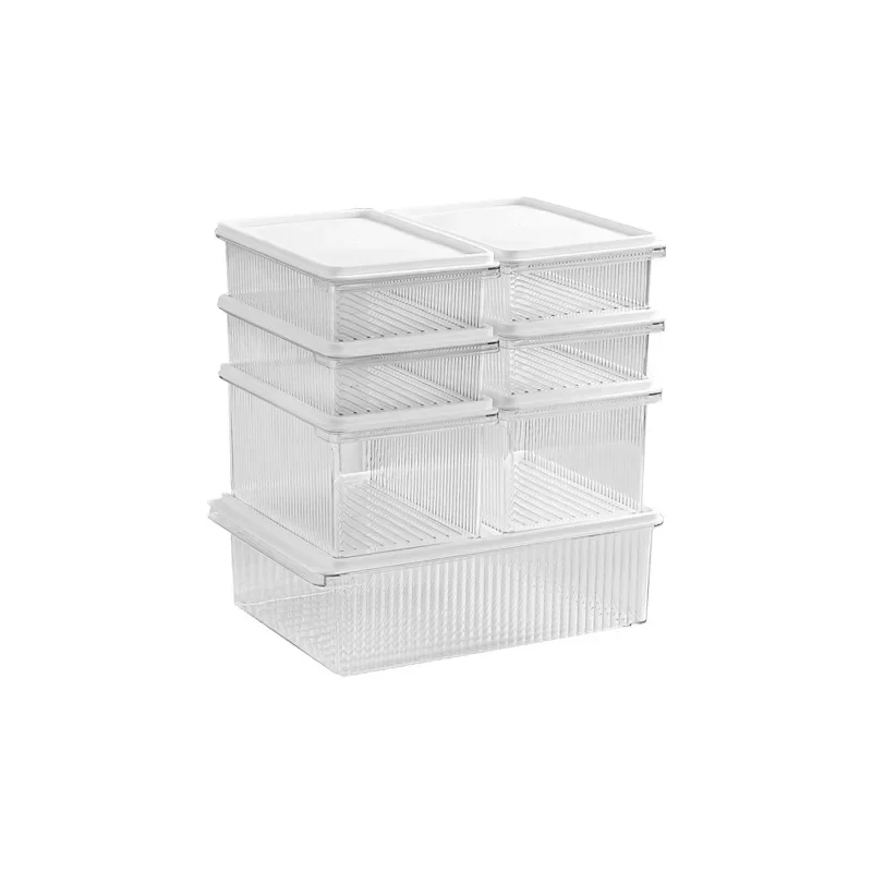 Food crisper refrigerator meat frozen vegetables refrigerated sealed storage box