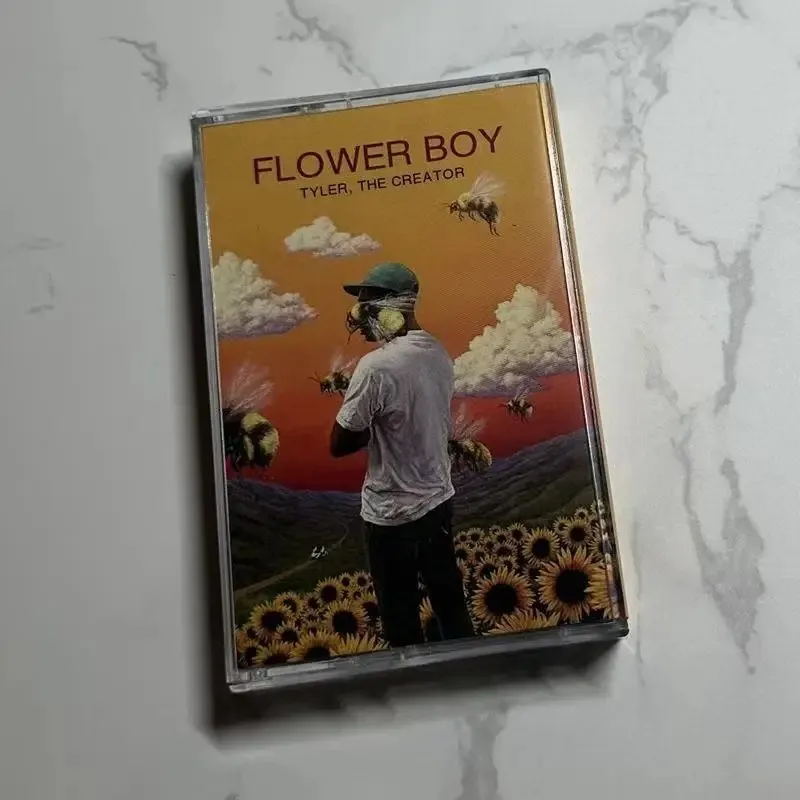 

Flower Boy Music Magnetic Tape Greatest Hits Album Cassette Cosplay Walkman Car Recorder Soundtracks Box Party