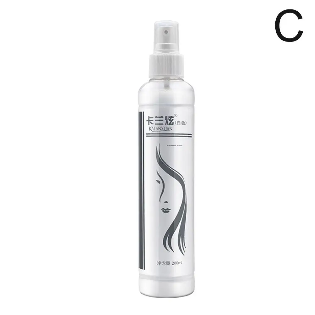 280ml Hair Oil Spray Harmless Hairs Oil for Curly Sheen Spray Moisturizing Nourishing Hair No Wash Anti-static Hair Product K2V7