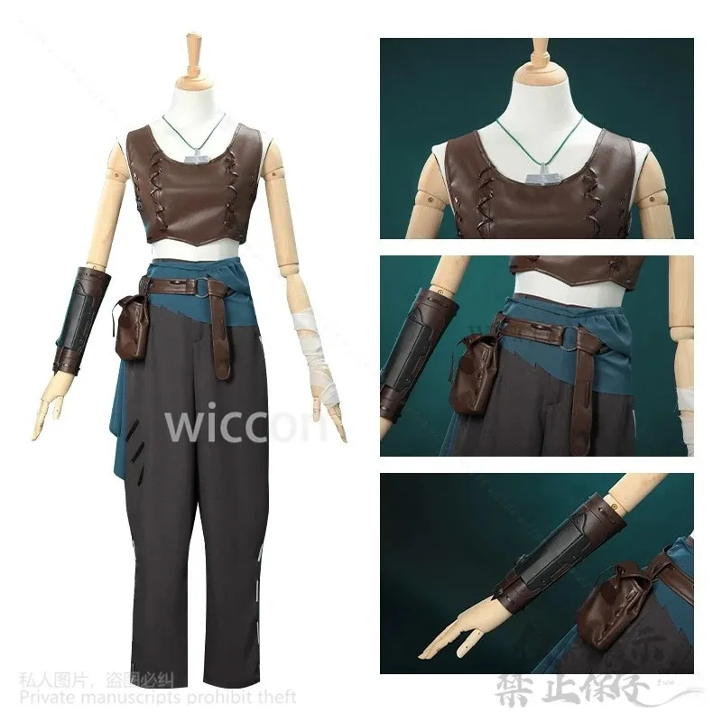 

asdh8@Anime Identity V Archer Cosplay Game Girls Costume Eye Patch Sexy Jirai Kei Uniform Pants For Woman Halloween Party Custom