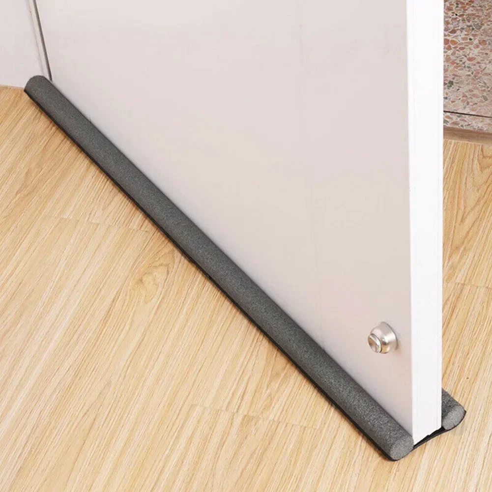 Door Bottom Sealing Strip Door Draft Guard Indoor Under Door Double Sided Foam Insulation Reduce Noise 93*10cm