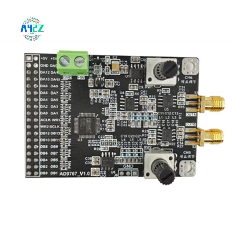 A42Z-AD9767 Module Dual Channel 14 Bit 125MSPS High-Speed For DAC Waveform Generator Digital To Analog Converter Module