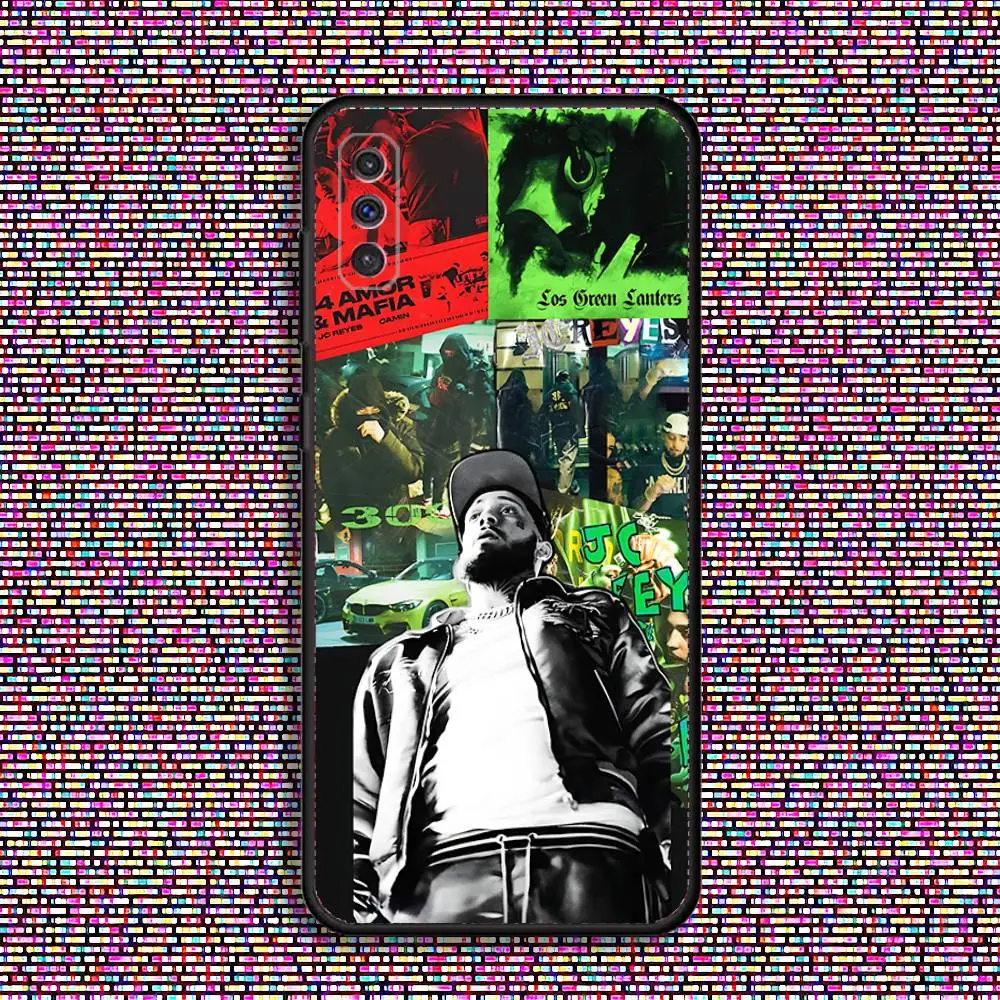 حافظة هاتف Jc Reyes Tour 2025 لهاتف سامسونج S 25,24,23,22,30,21,10,9,Ultra,Plus,Lite,FE,4,5G حافظة ناعمة سوداء