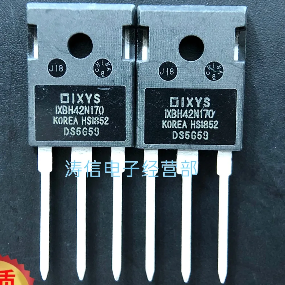 

10PCS/Lot IXBH42N170 TO-247 42A/1700V IGBT Best Quality Imported Original