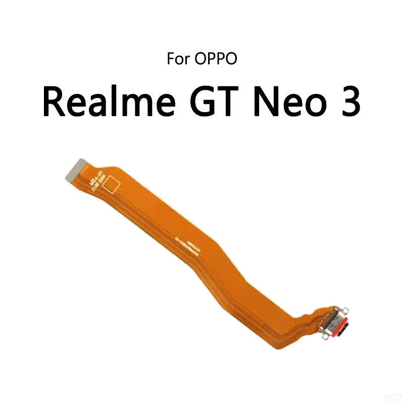 USB Charge Dock Charging Port Socket Jack Plug Connector Flex Cable For OPPO Realme GT2 Pro / GT Neo 2 3 5 / GT2 Explorer Master