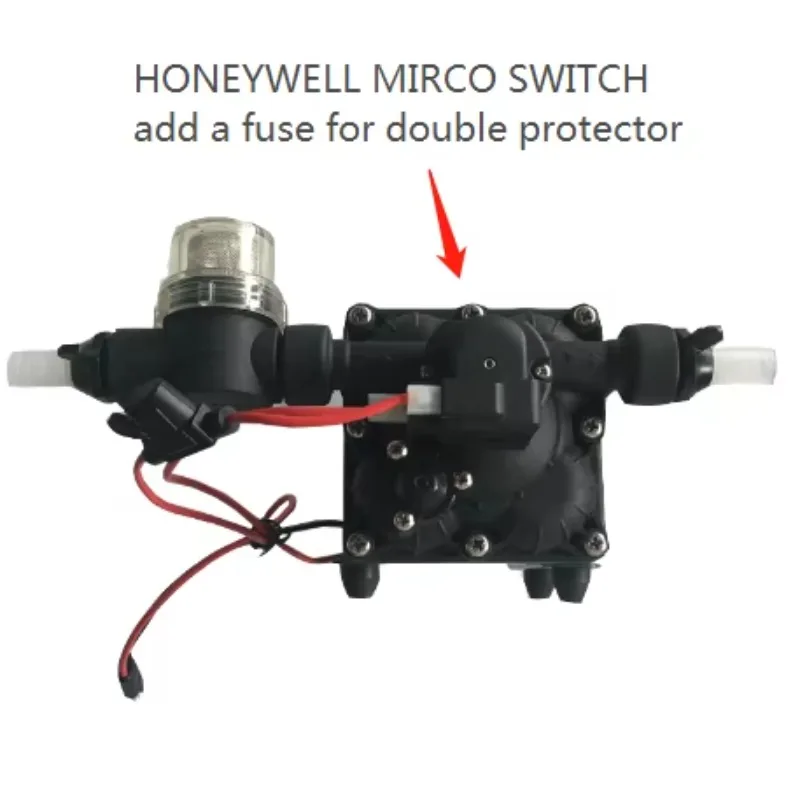 12V 115V 4.0gpm water pump with filter for RV parts water pump Marine water pump with internal thread