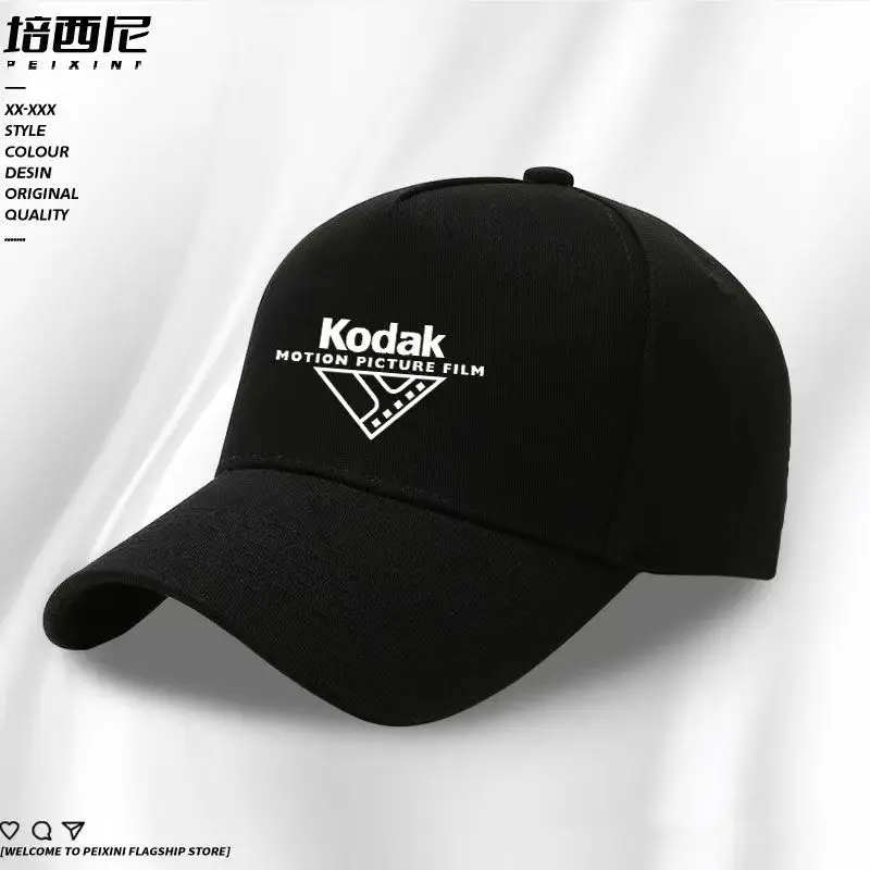 Koszulka 2026 Kodak Korean Washed Męska Damska Lekka Luźna Codzienna Uliczna Moda