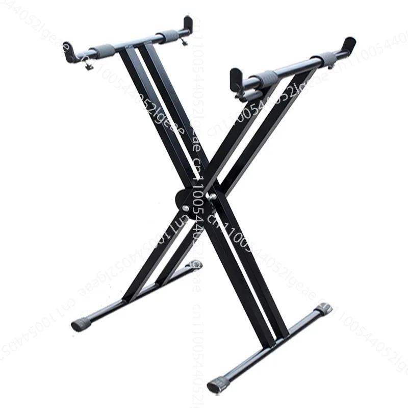 

Heavy-duty portable electronic keyboard stand 88 61 54 universal frame stage sand painting stand double pipe