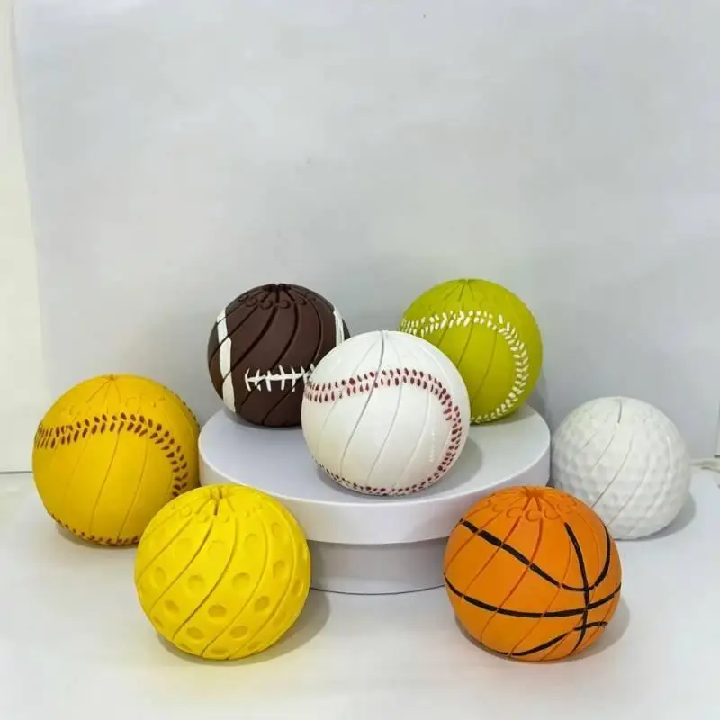 Baseball Fidget Ball Toy For Stress Relief 3D Printed Twist And Turn Sensory Desk Gadget,Party Favors Gift For Teens & Adults