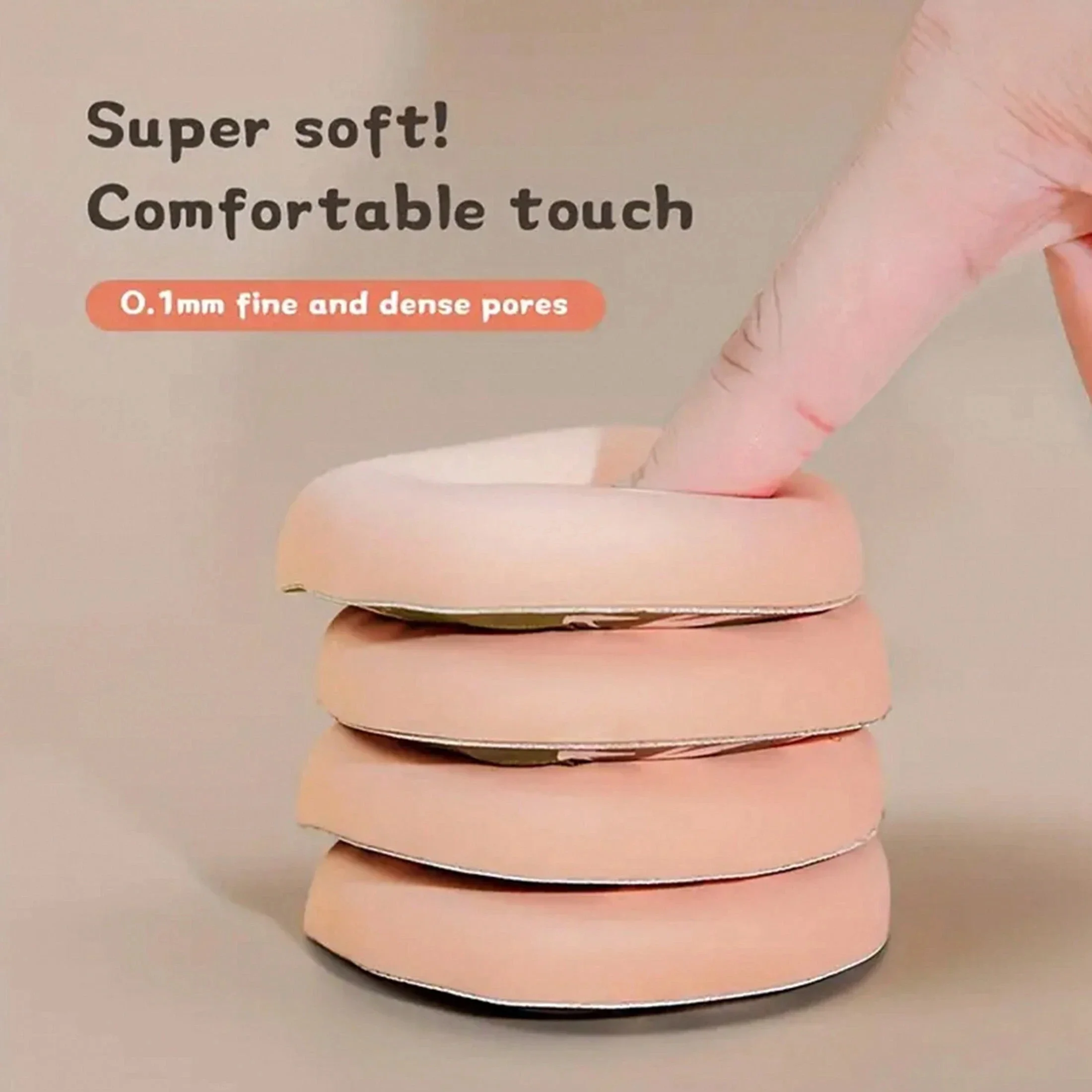 نفث ماكياج سميكة لينة كبيرة القطن المخملية مسحوق نفخة السائل الأساس الإسفنج أدوات التجميل الرطب الجاف استخدام نفخة