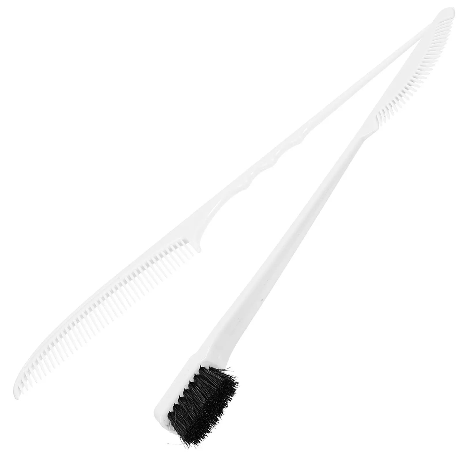 

2Sets Tail Comb Edges Brush Hair Styling Kit Salon Pintail Comb Hair Cutting Tools Professional Teasing Combs for Women