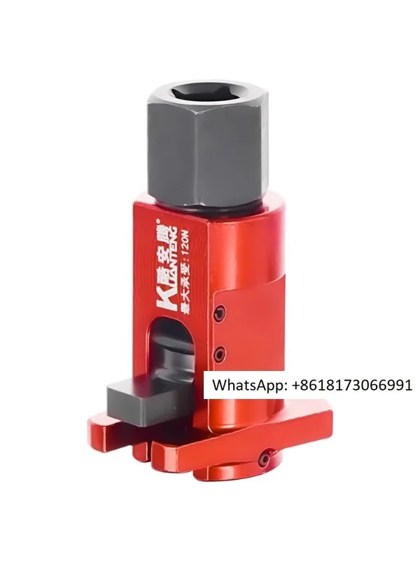 

Special tool for dismantling and assembling the ball head of the lower support arm of the car shock absorber horn separator