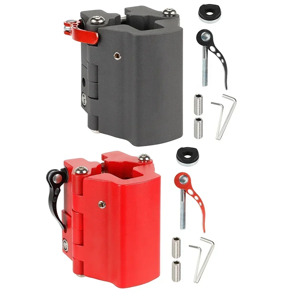 

Аксессуары для электрических скутеров, складной зажим для M365, F30, 40, 1S, D18, для D28, для D38, прочная алюминиевая конструкция