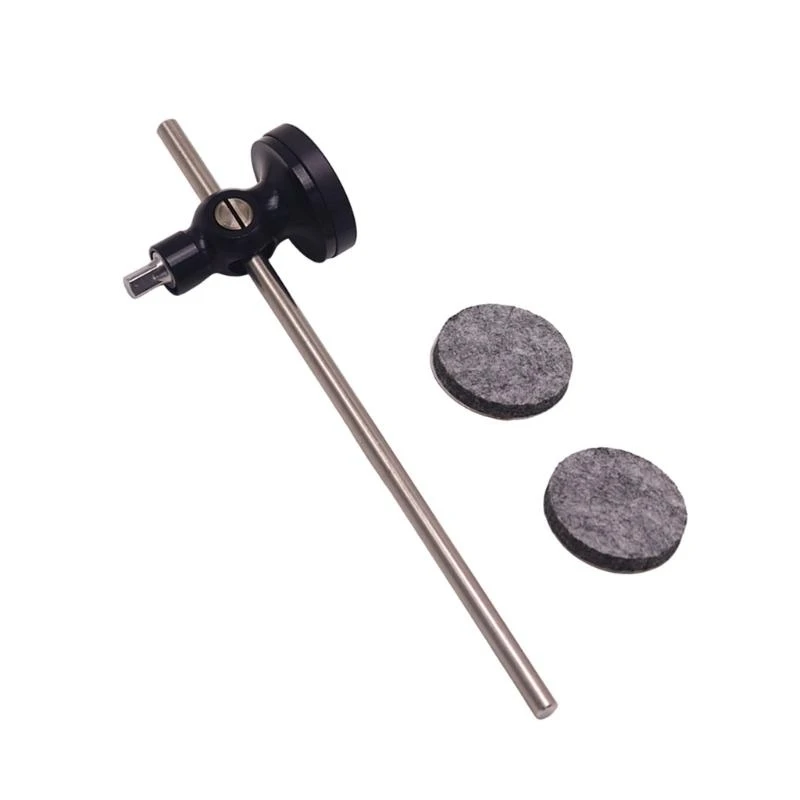 قابل للتعديل طبلة باص دواسة الخافق ركلة طبل القدم دواسة الخافق سبائك الألومنيوم المطرقة رئيس طبلة دواسة الملحقات