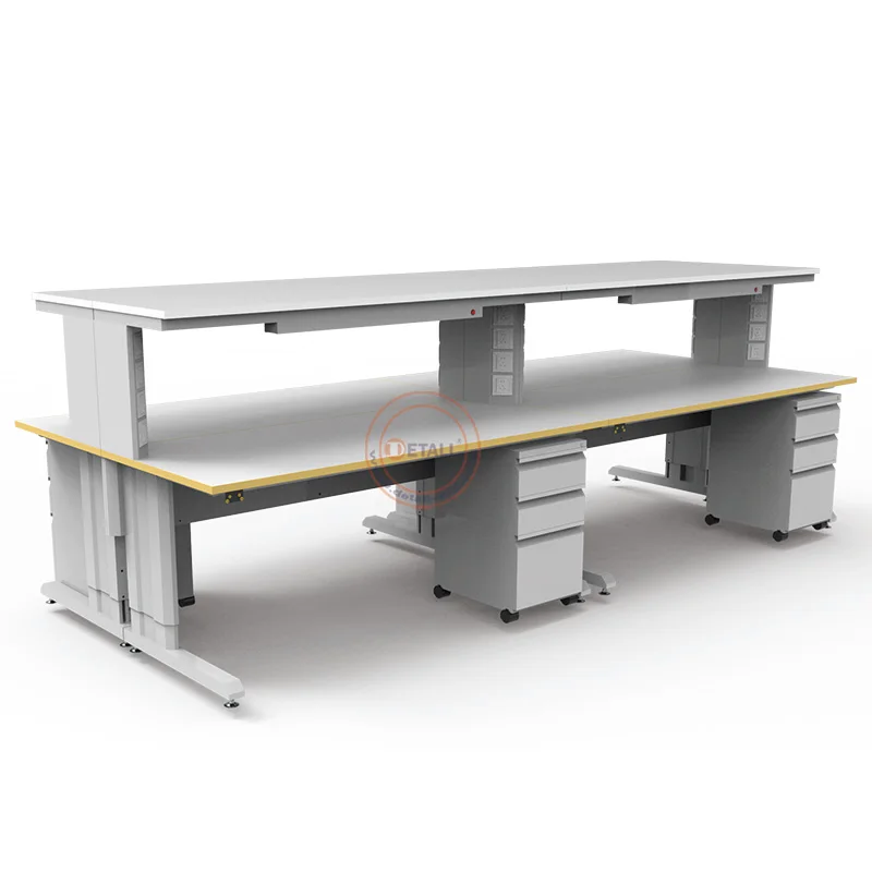 

ESD Safe Modular Anti-Static Workbench with Conductive Surface for Warehouse PCB Repair and Maintenance Workshop Tool Table