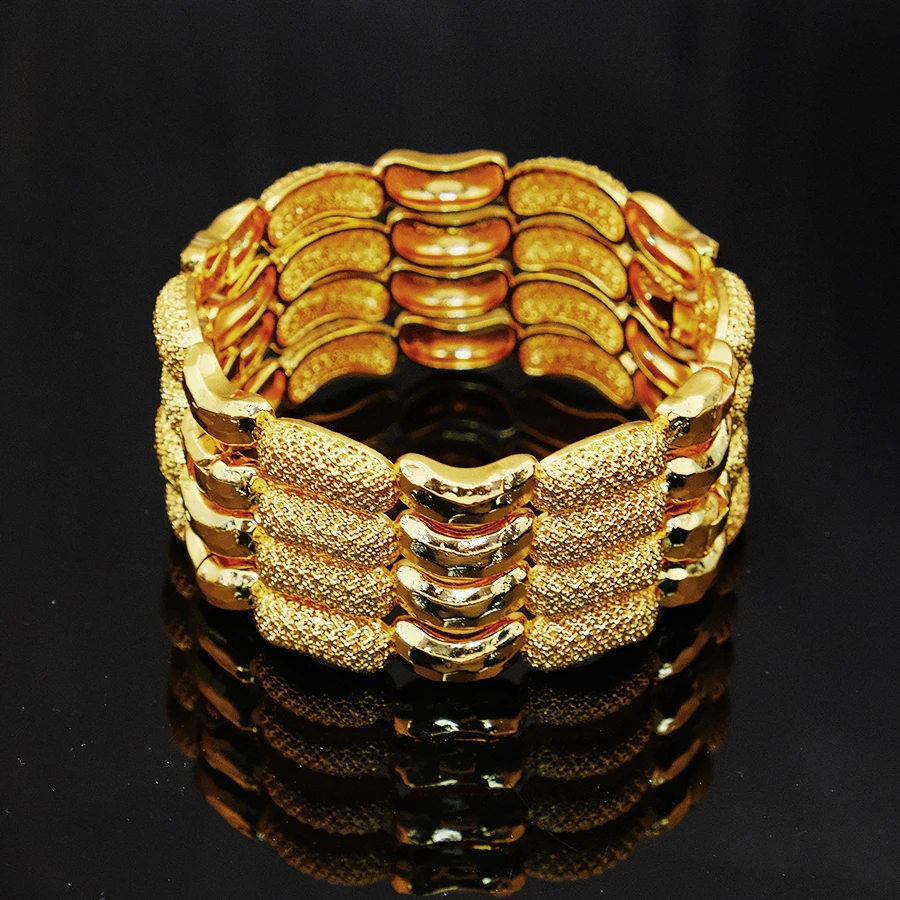 Luxury Watch Dubai - 4Pcs 18K Gold-Plated Women's Watch Strap