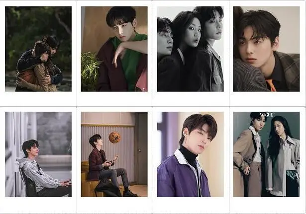 No Repetition True Beauty Nv Shen Jiang Lin Ka-young Mun Cha Eun-Woo Photo Mini Card Wallet Lomo Card Fans Collection Gift