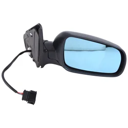 Right Exterior Rearview Mirror Assembly Door Mirror Assembly for VW MK4 Golf 4 Bora 1998-2005 1J1857508D