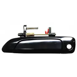Left Front Exterior Outside Door Handles Black LH New for 2001-2005 Honda Civic