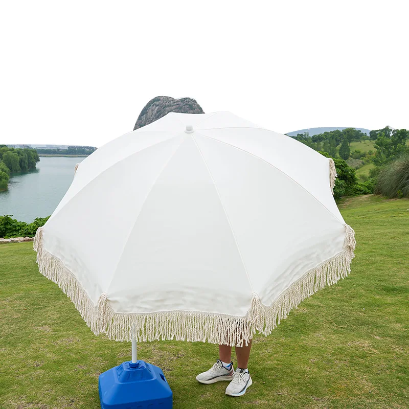 

Manufacturers supply outdoor fringed umbrellas with steering outdoor courtyard agritainment fringed umbrellas leisure central co