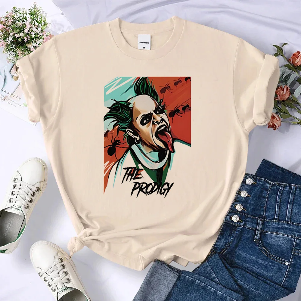 Prodigy t shirt women streetwear graphic t shirt girl anime Japanese funny clothing