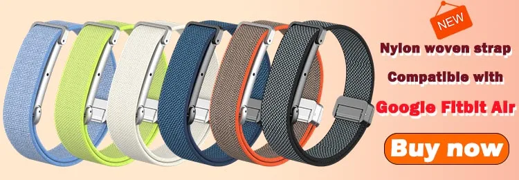 Bizepsband-Armband für Google Fitbit Air, Nylon-Armband/Handgelenksband, Fitness-Tracker-Ersatzband für Google Fitbit Air – Detail 3