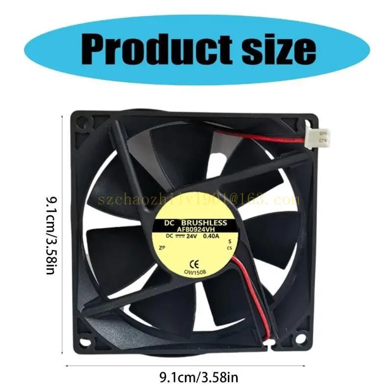 62ka冷却ファン90mmx25mmコンピューターPCケースファン3500RPM 81.47CFMコンピューター用ファン