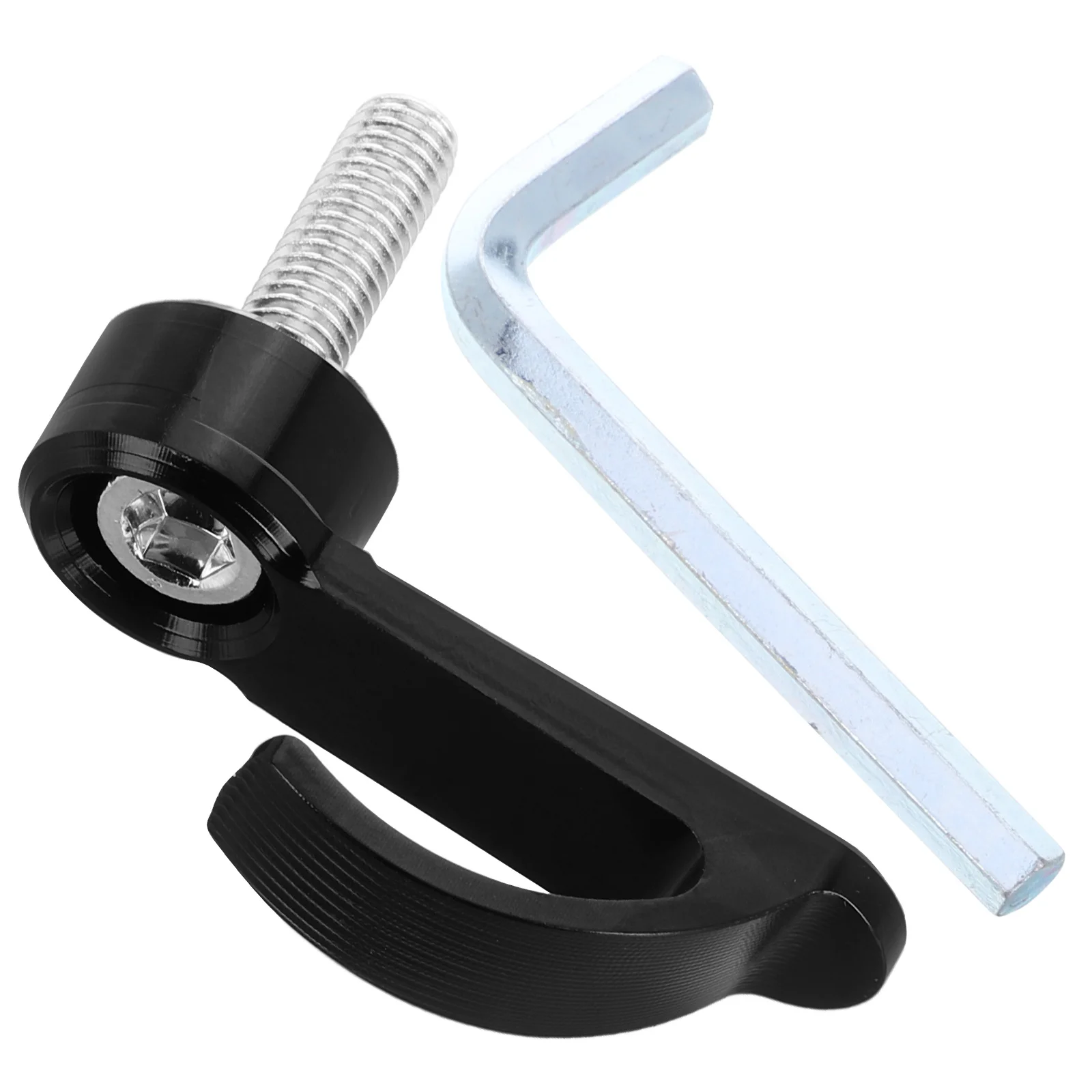 

1Set Motorcycle Side Hook Aluminum Alloy Durable Handlebar Hook Holder Luggage Bag Hanger Heavy-Duty for Electric