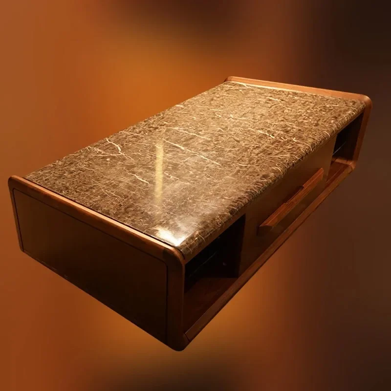 Craft coffee table modern simple luxury solid wood